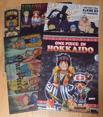ONE PIECE 클리어 파일 세트