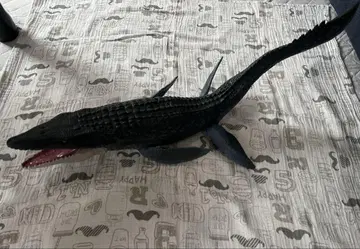 모사사우루스 마텔 공룡 피규어 입 개폐 가능 약 71cm