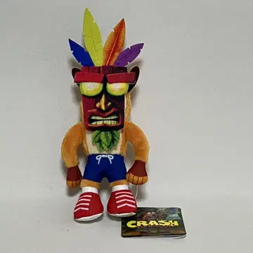 namco 크러쉬 반디쿠트 마스코트 아쿠아 봉제 인형