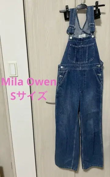 [ 새상품급 ] Mila Owen 미라 오웬 데님 살로펫 0 사이즈