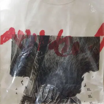 초귀중 베르세르크 T셔츠 광전사의 갑옷 유니클로 XL 사이즈