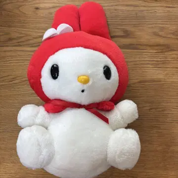 마이멜로디 빨간 망토 봉제 인형 레트로 98 헤이세이