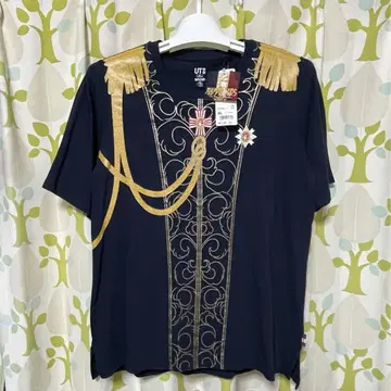 UNIQLO UT 베르사이유의 장미 네이비 군복 오스칼 T셔츠