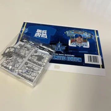 요코하마 DeNA 베이스타즈 이리에 선수 관전 기념 키링 윙크