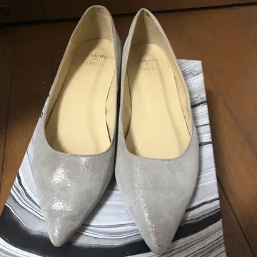 odette e odile 그레이지 플랫 펌프스 25