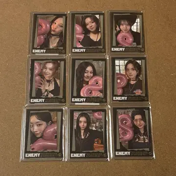 TWICE ENEMY JYP 혜택 포토 카드 포함 경질 케이스 컴프 세트