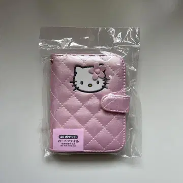 [ Sanrio ] 미니 퀼트 카드 케이스 ( 헬로키티 )