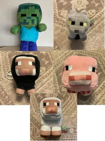 Minecraft 봉제 인형 세트