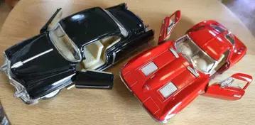 KINSMART 2대 세트 쉐보레 콜벳 스팅레이 1963