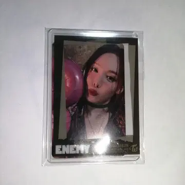 TWICE ENEMY 포토 카드 포함 경질 카드 케이스 나연