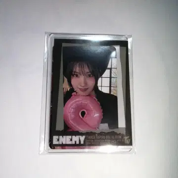 TWICE ENEMY 포토 카드 포함 경질 카드 케이스 모모