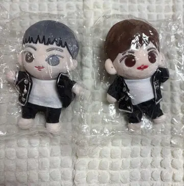 동방신기 TVXQ 20cm 봉제 인형 2개 세트