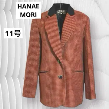 [ HANA MORI ] 체크 무늬 테일러드 자켓 / 11호