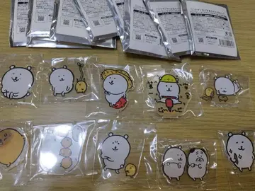 나가노의 곰 & 모구라 코로케 트레이딩 아크릴 PEN 스탠드 세트