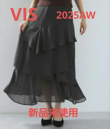 VIS 양류 캉캉 스커트 F 사이즈
