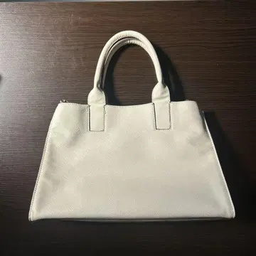NATURAL BEAUTY BASIC 와이드 핸들 토트백 아이보리