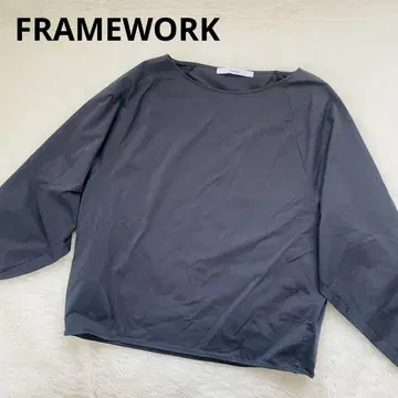 FRAMeWORK 프레임워크 상의 티셔츠 긴팔 그레이