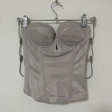 bridal bloom 베이지 코르셋 뷔스티에 C70