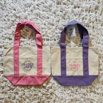 Trader Joe's 캔버스 미니 토트백
