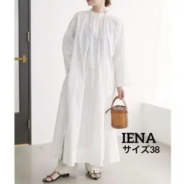 2023 IENA 이에나 포플린 레트 원피스 자수 사이즈 38