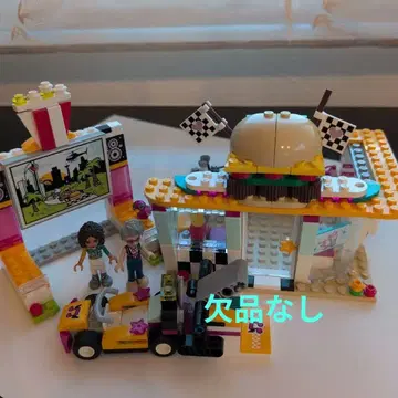 LEGO Friends 41349 하트레이크 그랑프리 햄버거 샵