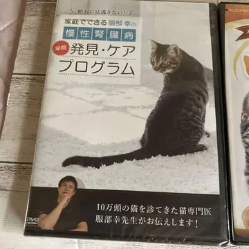 고양이 건강 관리 DVD 3개 세트
