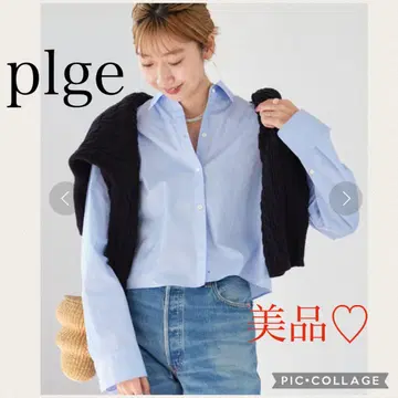 새상품급 plage Short 셔츠 16,500 블루