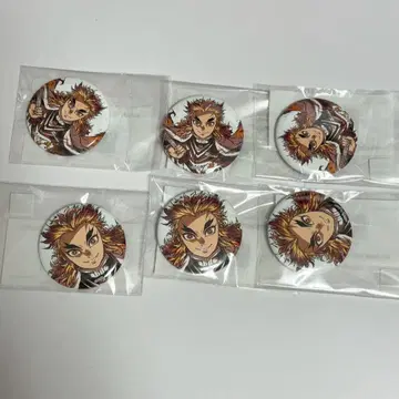 렌고쿠 쿄쥬로 캔뱃지 막간화집 염주 귀멸의 칼날