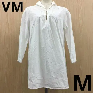 VM 밑단 롱 셔츠 F0827A06