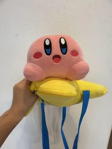 커비 봉제 인형 백팩