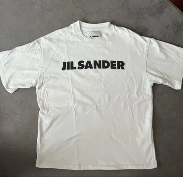 JIL SANDER 화이트 오버 사이즈 T셔츠 S