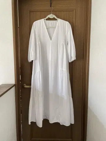 ZARA 자라 V넥 티어드 원피스