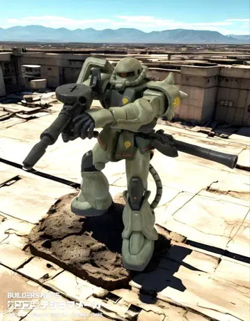 완성품 양산형 자쿠 II HGUC 건담 프라모델