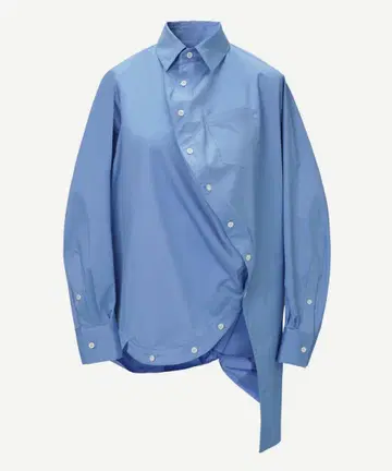 [ ANREALAGE ] BALL SHIRT 46 SAX