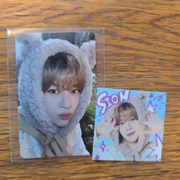 NCT WISH FC 트레이딩 카드 스티커 시온