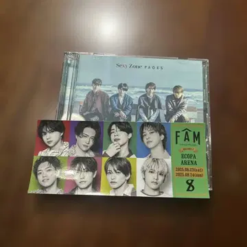 timelesz 타임레스 스티커 시즈오카 PAGES 앨범