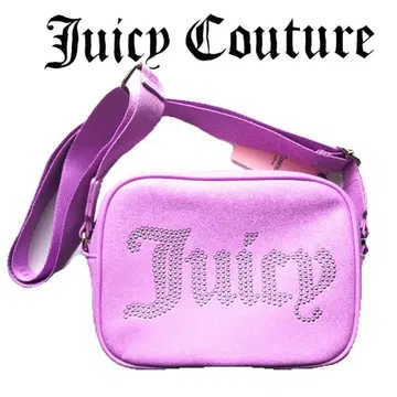 Juicy Couture 새상품 가죽 느낌 스터드 로고 숄더백 가방