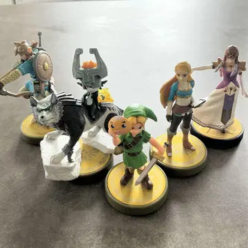 젤다의 전설 amiibo 5체 세트
