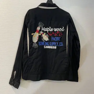Maple 볼링 디자인 자켓 M