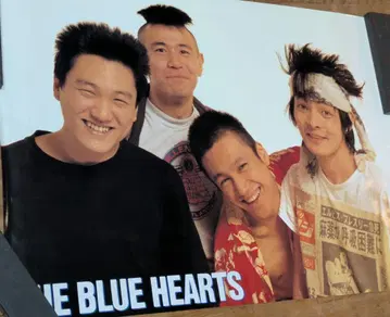 THE BLUE HEARTS 블루하츠 포스터 2종 세트 당시 물품
