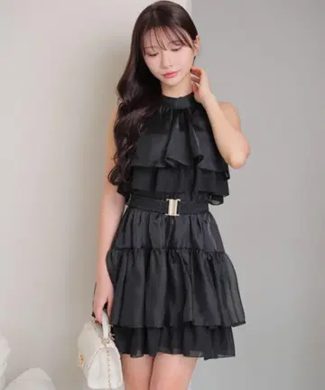 LIP SERVICE 볼륨 티어드 아메스리 튜닉