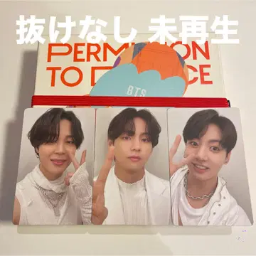 BTS PTD ON STAGE LIVE CD 미사용 정국 태태 지민