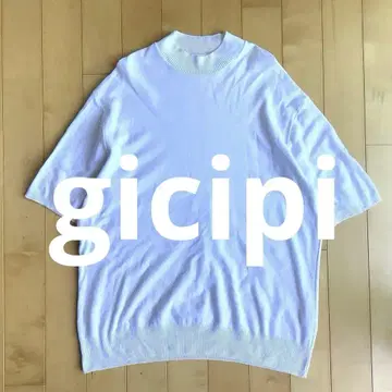 [ 상태 좋음 ] gicipi 지시피 코튼 모크넥 반팔 사이즈 3 L