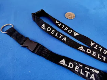 델타항공 정품 넥스트랩 블랙 DELTA AIRLINES