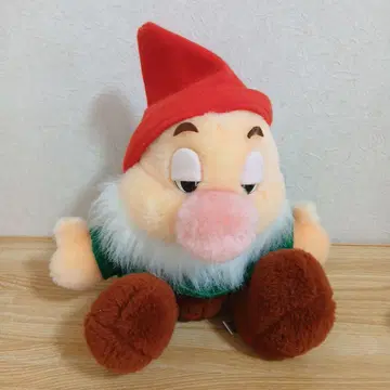 (레트로) 백설공주 난쟁이 잠꾸러기 봉제 인형