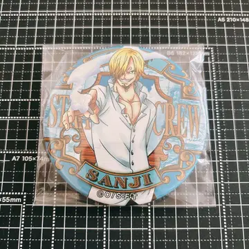 ONE PIECE 동료 캔뱃지 빈스모크 상디