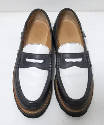 Paraboot REIMS 파라부트 란스 화이트 x 네이비 투톤 8