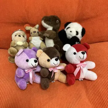 봉제 인형 7체 세트