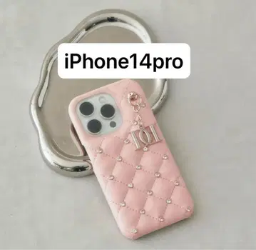 Darich 퀼팅 비쥬 DD 참 iPhone 케이스 14pro