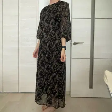택 포함 새상품 room903 롱 원피스 프리 사이즈 긴팔 롱 원피스